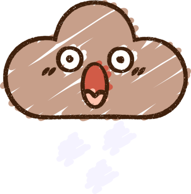 Bir insan tarafından çizilen Yağmur Bulutu Tebeşiri