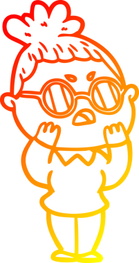 Bir insan tarafından çizilmiş kızgın bir karikatür çizimi.