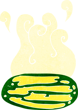 bir insan tarafından çizilmiş karpuz karpuzu