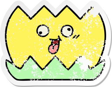 Bir insan tarafından çizilmiş tatlı bir nilüfer çiçeğinin sıkıntılı çıkartması.