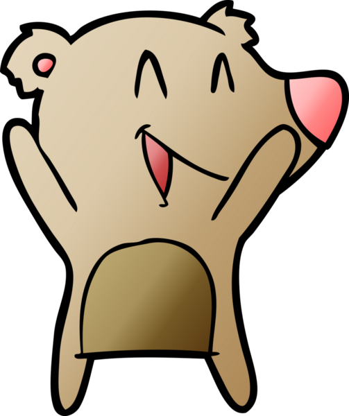 Bir insan tarafından çizilmiş bir çizgi film karakteri.