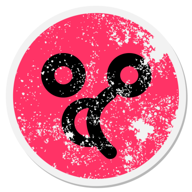 Bir insan tarafından çizilmiş boş göz damgasıyla konuşmak.