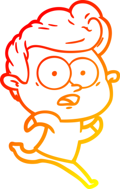 İnsan tarafından çizilmiş bir çizgi film karakteri.