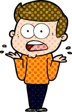 Bir insan tarafından çizilmiş bir karikatür.