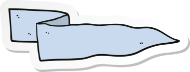 Bir insan tarafından çizilmiş, el sallayan bir karikatür etiketi.