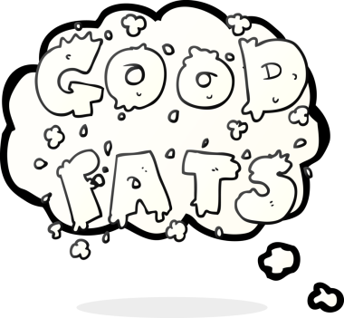 Serbest çizim düşünce balonu karikatürü. Bir insan tarafından çizilmiş iyi yağlar.