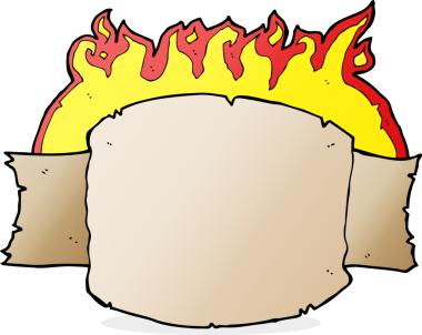 Bir insan tarafından çizilmiş çizgi film afişi