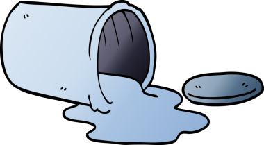 Çizgi film karalaması bir insan tarafından çizilmiş.