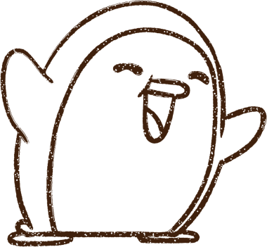 Penguen Kömürü Bir insan tarafından çizilmiş