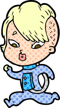 Bir insan tarafından çizilmiş bir karikatür.