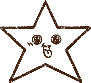 Bir insan tarafından çizilen Yıldız Kömürü Çizimi