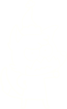 Bir insan tarafından çizilen Noel Kurdu Tebeşiri