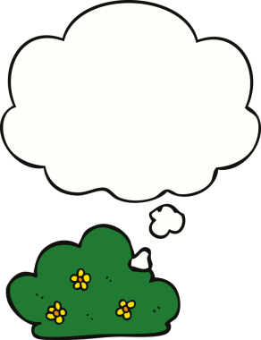 Bir insan tarafından çizilmiş düşünce baloncuklu çit