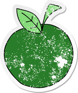 Bir insan tarafından çizilmiş, garip bir el çiziminin sıkıntılı çıkartması.