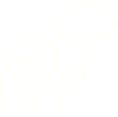 Bir insan tarafından çizilen Sıcak Kettle Tebeşiri