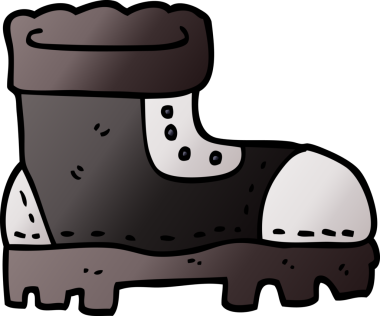 Bir insan tarafından çizilmiş karalama çizmeleri.