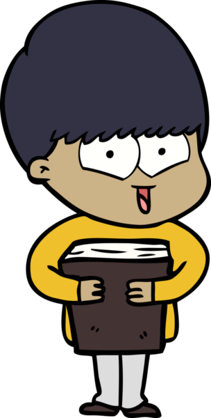 Bir insan tarafından çizilmiş mutlu çocuk çizgi filmi.