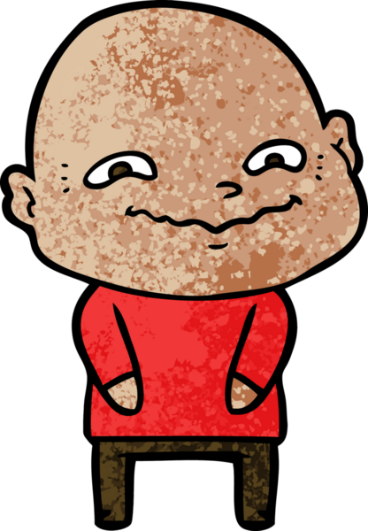 Bir insan tarafından çizilmiş ürkütücü bir çizgi film.