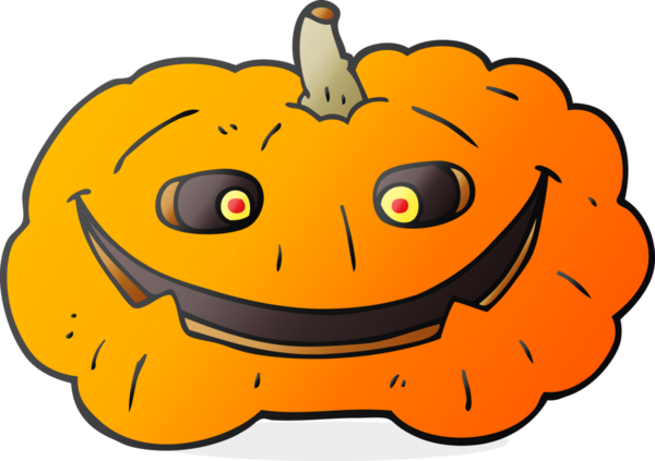 Bir insan tarafından çizilmiş balkabağı çizimi.