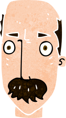 Çizgi film bir insan tarafından çizilmiş yaşlı bir adamı rahatsız ediyor.