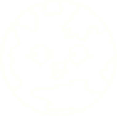 Bir insan tarafından çizilen Dünya Tebeşiri