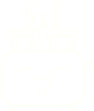 Bir insan tarafından çizilen tost makinesi tebeşiri