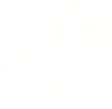 Bir insan tarafından çizilmiş basketbol tebeşiri.