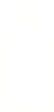 Bir insan tarafından çizilen süt şişesi tebeşiri