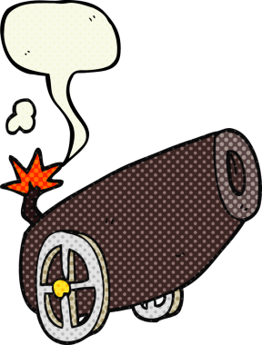 Bir insan tarafından çizilmiş serbest çizilmiş çizgi roman konuşma balonu karikatür topu