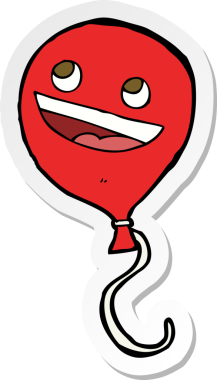 Bir insan tarafından çizilmiş karikatür balonu etiketi.