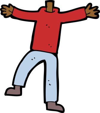 karikatür erkek jest vücudu (bir insan tarafından çizilen ve eşleştirilen karikatürler)