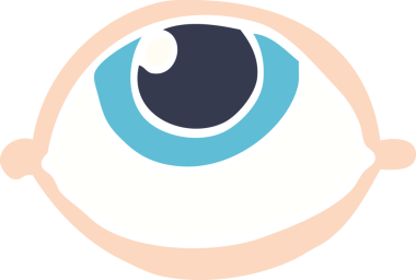 Bir insan tarafından çizilmiş düz renk çizim karikatürü