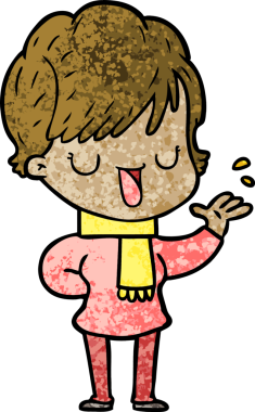 Bir insan tarafından çizilmiş bir karikatür kadın konuşuyor.