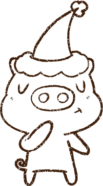 Domuz Kömürü Bir insan tarafından çizilmiş