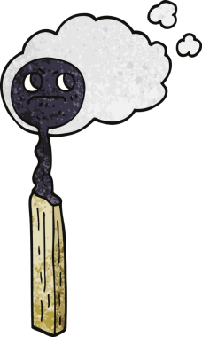 karikatür eşleşmesi bir insan tarafından çizildi