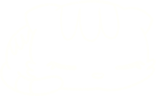 Bir insan tarafından çizilmiş şirin kedi tebeşiri.