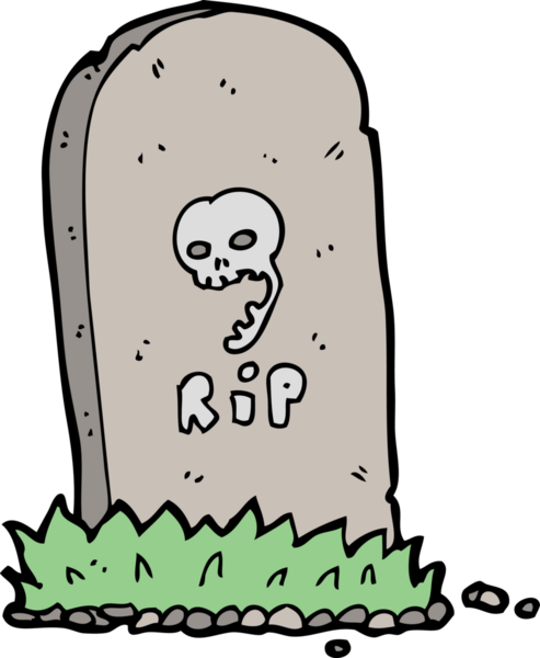 bir insan tarafından çizilmiş ürkütücü bir mezar.