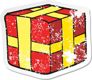 Bir insan tarafından çizilmiş bir karikatürün gerilimli yapıştırması.