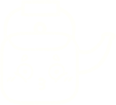 Bir insan tarafından çizilen Kettle Tebeşiri