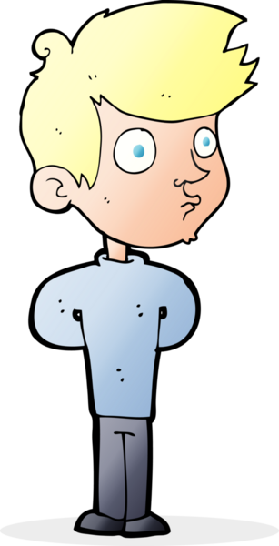 Bir insan tarafından çizilmiş karikatür çizimi