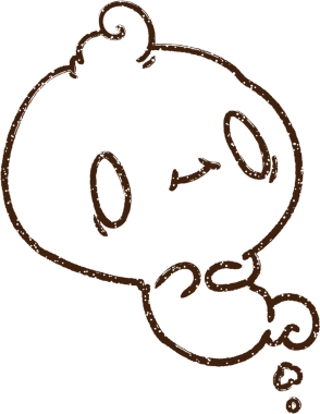 Bir insan tarafından çizilmiş şirin hayalet kömürü.