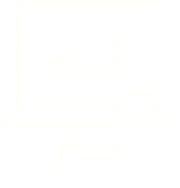 Bir insan tarafından çizilen Beyaz Tahta Tebeşiri