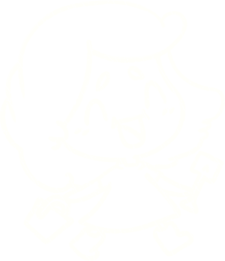 Bir insan tarafından çizilen Mutlu Kız Tebeşiri