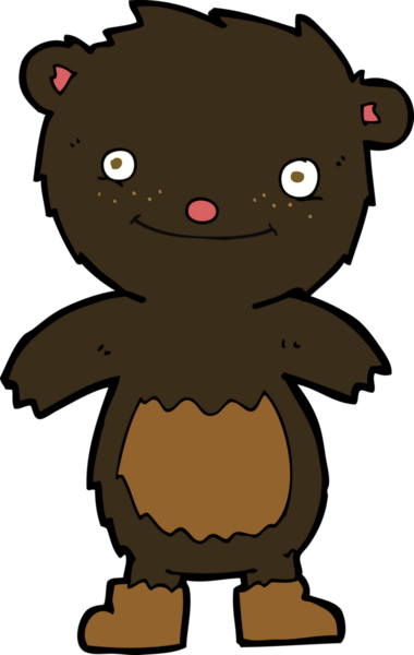 Bir insan tarafından çizilmiş çizme giyen oyuncak ayı.