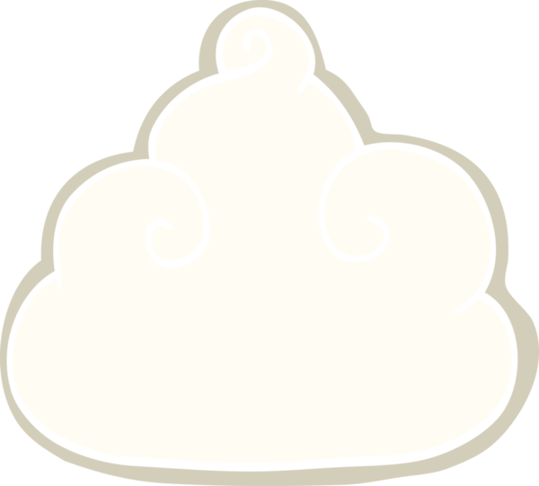 bir insan tarafından çizilmiş karikatür bulut sembolü