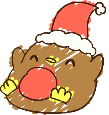 Bir insan tarafından çizilmiş Noel Robin Tebeşiri