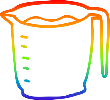 bir insan tarafından çizilmiş bir karikatür sürahisinin çizimi