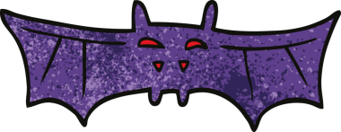 Bir insan tarafından çizilmiş cadılar bayramı sopası karalaması.