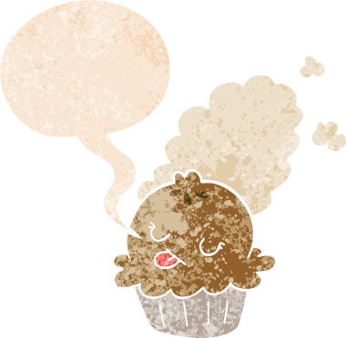 Bir insan tarafından çizilmiş grunge dertli retro biçimli konuşma baloncuklu şirin çizgi film turtası