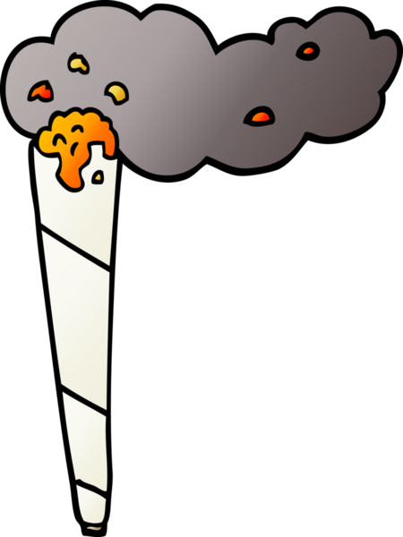 Bir insan tarafından çizilmiş marihuana esrar karalaması.